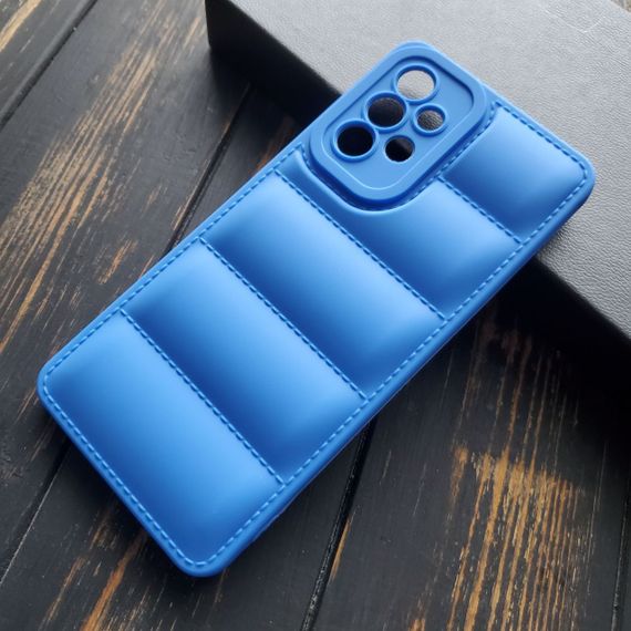 Чохол силіконовий Down Jacket для Samsung Galaxy A32 4G колір Синій