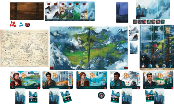 Настільна гра Сплячі Боги. Далекі небеса. Колекційне видання (Sleeping Gods: Distant Skies) | Зображення 7