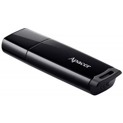 USB флеш накопичувач Apacer 32GB AH336 Black USB 2.0 (AP32GAH336B-1) (AP32GAH336B-1) | Зображення 1