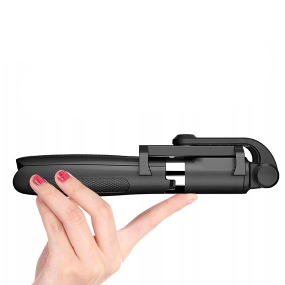 Селфі палиця-штатив з пультом 70см, Selfie Stick L01 / Монопод з триногою для телефону / Трипод | Зображення 6