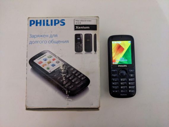 Кнопковий телефон Philips Xenium X1510 бу | Зображення 4