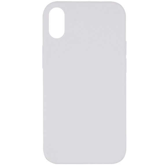 Чехол Silicone Case Full Protective (AA) NO LOGO для Apple iPhone XS Max (6.5") Белый / White