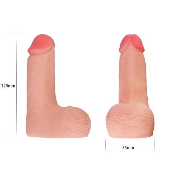 Фаллоимитатор - Skinlike Soft Cock 5" Sex Aura | Зображення 2