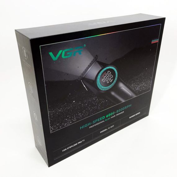 Машинка-тример 3 в 1 для стрижки волосся, Професійний тример з набором насадок, Тример для скронь MF-54 | Зображення 3