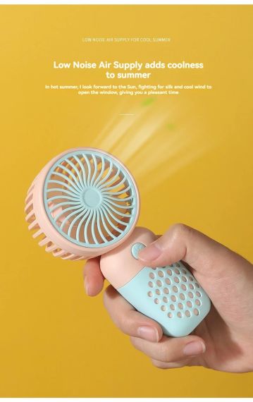 Портативний міні-USB-вентилятор, карманний вентилятор mini cute little fan | Зображення 4