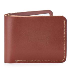 Шкіряний біфолд Skin and Skin Slim 11.5х9 см Коньячний (SW03CO)