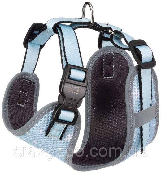 Шлейка для собак Ferplast NIKITA P XXS Блакитно-Сіра 22-33 см 75468610