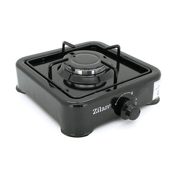 Газова плита Zilan ZLN0018, 1 комфорка, Black