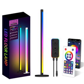 Підлогова кутова LED-лампа RGB SAL-005B 160cm Bluetooth USB with app