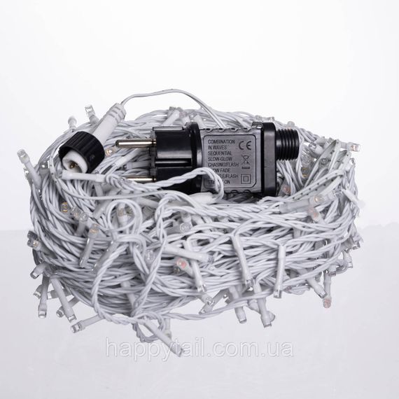 Гірлянда Нитка вулична 30 м 300 LED білий провід Мультиколор CF300L30MWML | Зображення 3