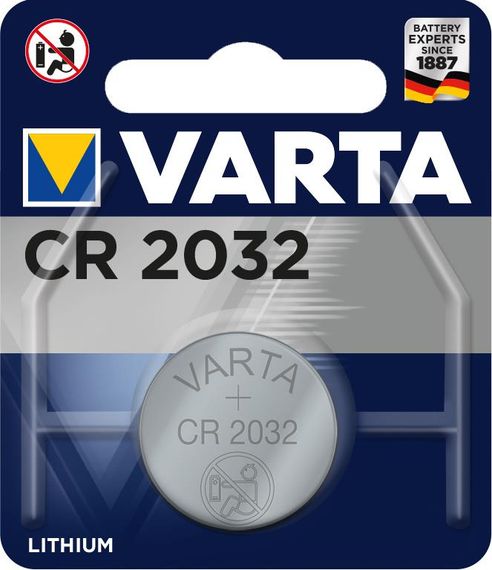 Батарейка VARTA CR 2032     BLI 1 LITHIUM (06032101401)