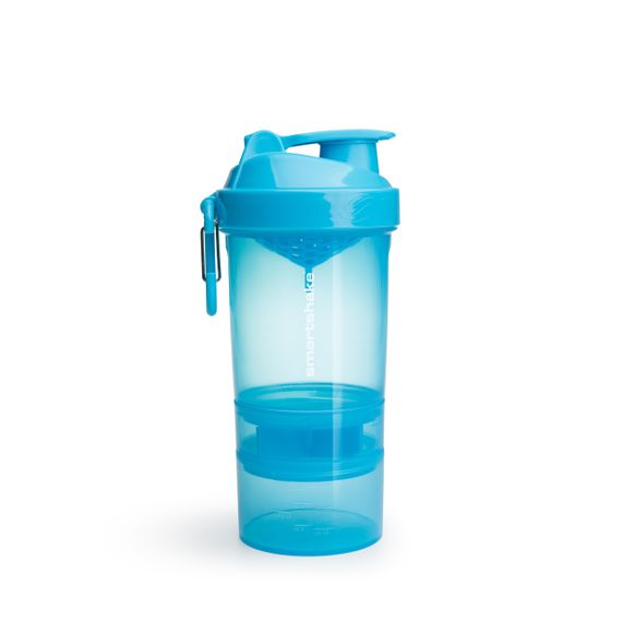 Шейкер спортивний SmartShake Original2GO 600ml Neon Blue | Зображення 1