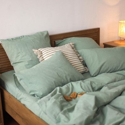Постельное белье Tiare Вареный хлопок евро (34_Wash_ev) | Зображення 5