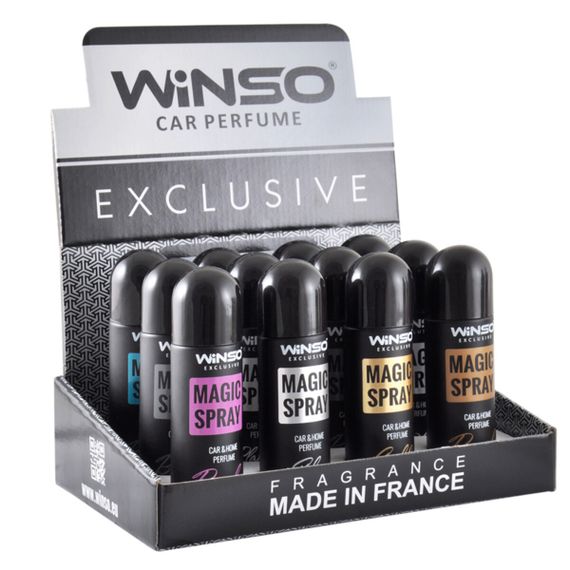 Освіжувач повітря в блістерній упаковці Winso Magic Spray Exclusive 30 мл. - Purple