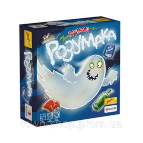 Настольная игра "Призрак Умник" R005UA 60 карт, 5 предметов
