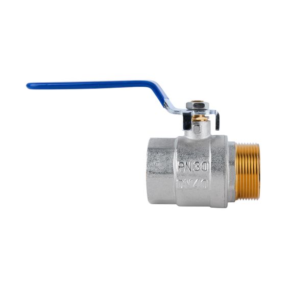 Кран кульовий SD Plus 1" 1/2 ВЗ для води (важіль) SD605W40 | Зображення 1