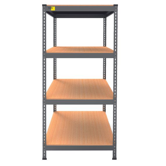 Металевий стелаж MRL-1500 ( 600x600) чорний | Зображення 1