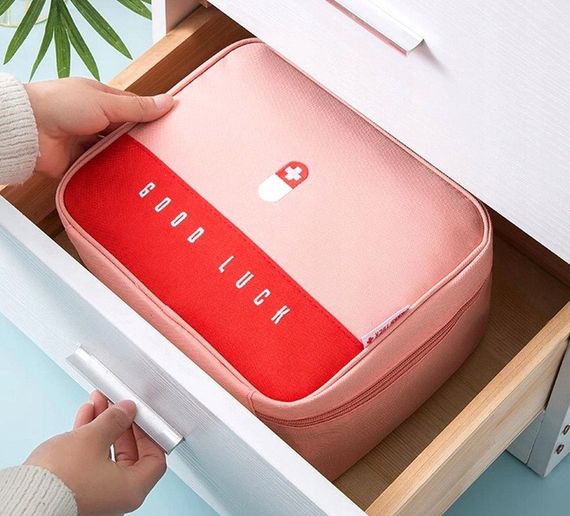 Туристическая аптечка Edibazzar розовая | Зображення 4