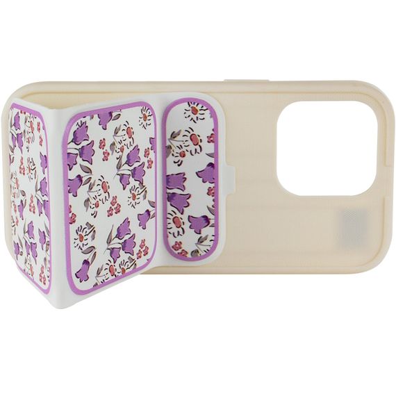 Чохол TPU Panel Stand для Apple iPhone 15 Pro (6.1") Floral Breeze | Зображення 4