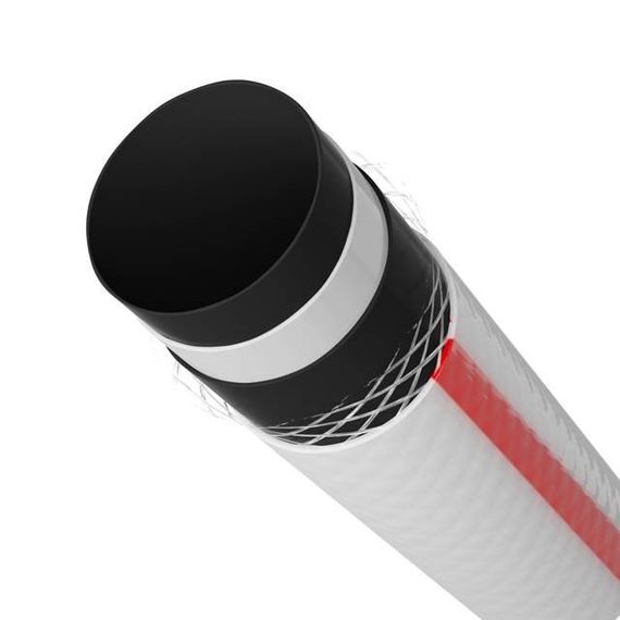 Шланг садовий для води 5-ти шаровий 1/2", 20 м, армований, PVC INTERTOOL GE-4132 | Зображення 3