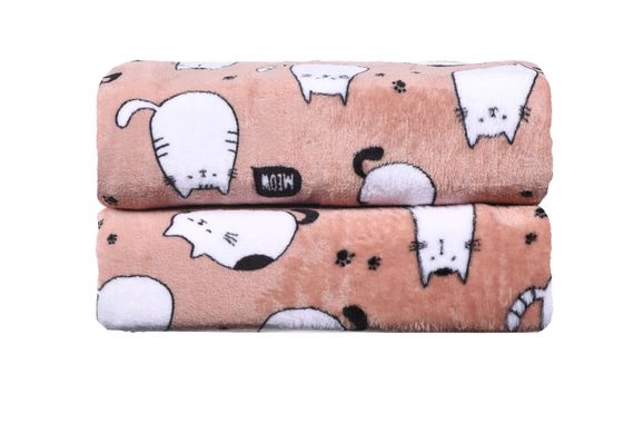 Плед Ardesto Flannel 160х200см котики (ART0108PB) | Зображення 5