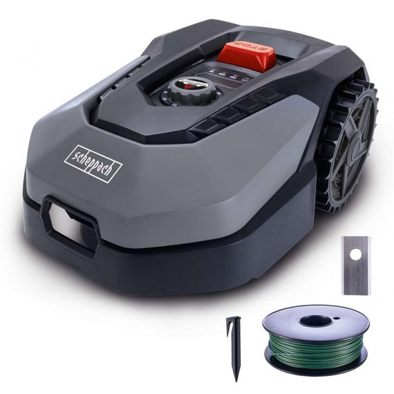 Газонокосилка-робот Scheppach RoboCut XXL900 (900 м2, 20-60 мм, до 35°)