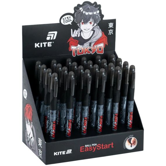 Ручка кулькова EasyStart Tokyo Kite K26-099-2 Синій shop (4063276349187) | Зображення 1