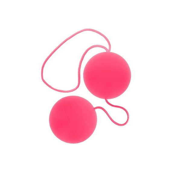 Вагінальні кульки пластикові рожеві Toy Joy Sex Aura | Зображення 1