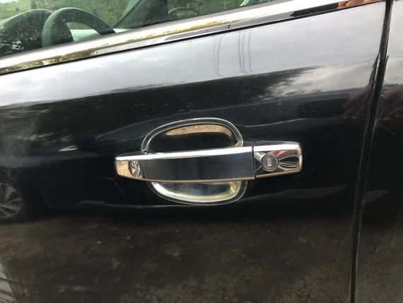 Мильнички під ручки (2 шт., нерж) для Opel Tigra 2005↗ рр.