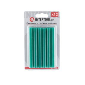 Комплект стрижнів клейових зелених 11,2*100 мм, 12 од. INTERTOOL RT-1056