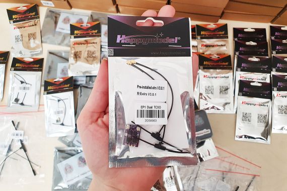 Приемник HappyModel ELRS EP1 Dual TCXO (2.4GHz) | Зображення 6