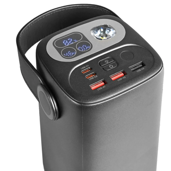 Videx TITANUM WC60 PD100W Black 60000mAh Повербанк | Зображення 1