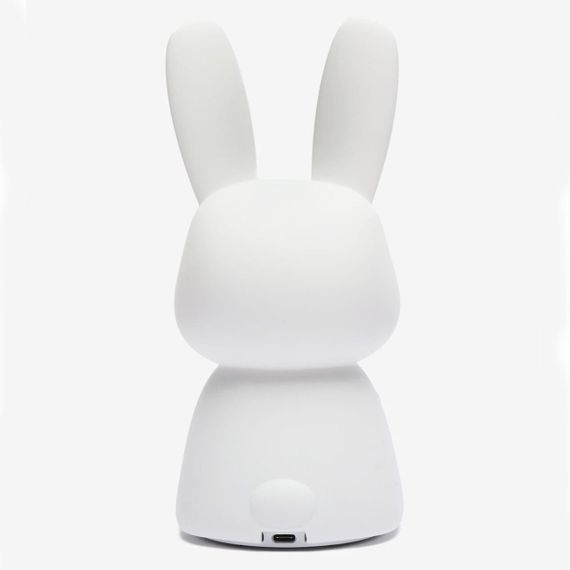 Силиконовый детский ночник "Зайка", 7 режимов, с USB, EL-543-19 / Светодиодный светильник на аккумуляторе | Зображення 4