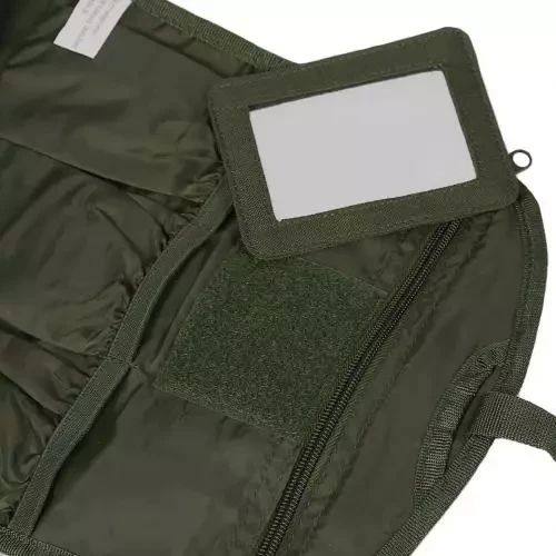 Військаова польова сумка для туалетного приладдя Sturm Mil-Tec Олива Військова косметичка британської армійї з зеркальцем | Зображення 4