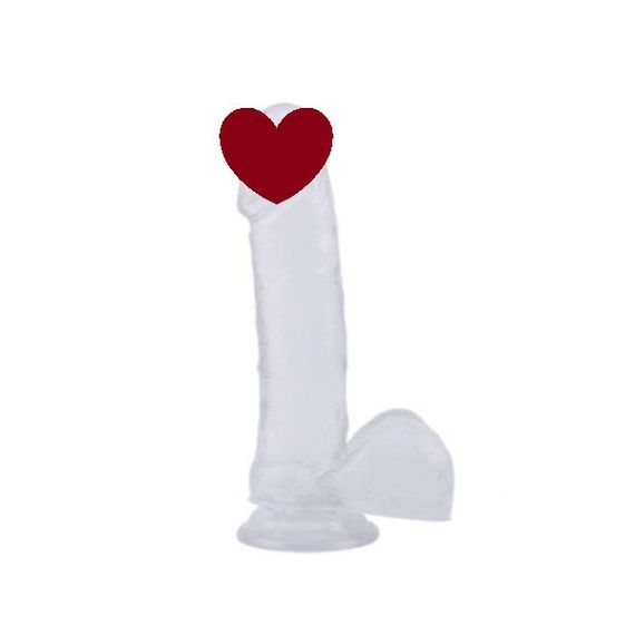 Фалоімітатор 7.0 Inch Dildo, Clear sexstyle