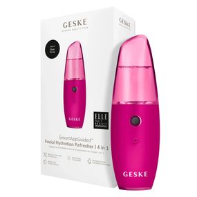 Зволожувач для шкіри обличчя GESKE Facial Hydration Refresher 4 in 1 gray, Малиновий