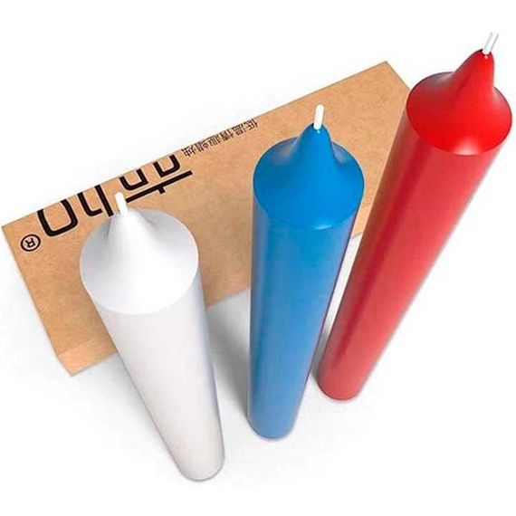 Набір довгих БДСМ свічок для еротичних ігор із воском — Садо-мазо | Зображення 1