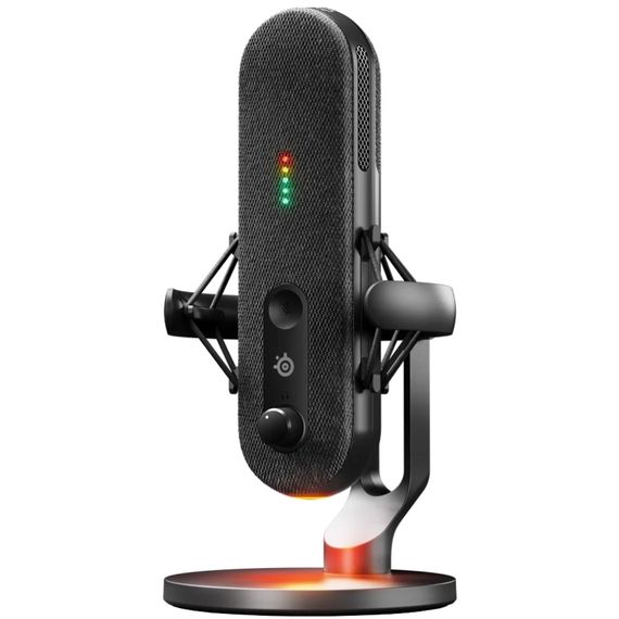 Ігровий стрім мікрофон SteelSeries Alias RGB USB 1" Capsule | Зображення 6