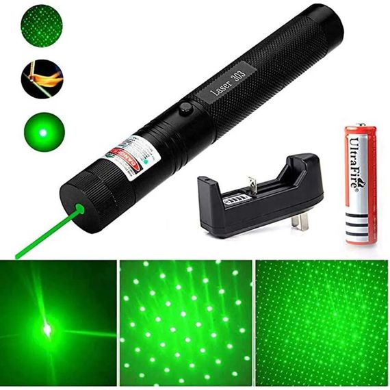 Лазерна указка для презентації Green Laser Pointer JD-303 | Потужна лазерна указка Лазерна QI-680 указка 303 | Зображення 6