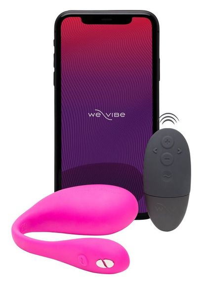 Смарт-віброяйце We-Vibe Jive 2 Electric Pink, пульт ДК, до 4 годин роботи | Зображення 8