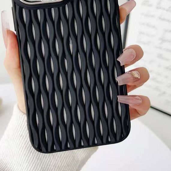 Чохол TPU Ribbio для Apple iPhone 15 (6.1") Blue Black | Зображення 1