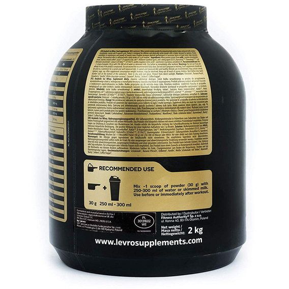 Протеин Kevin Levrone Anabolic Iso Whey 2000 g /66 servings/ Strawberry | Зображення 3