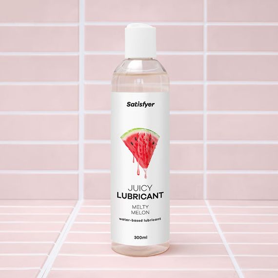 Лубрикант на водній основі Satisfyer Juicy Lubricant Melty Melon 300 мл (м'яте паковання!!!) | Зображення 8