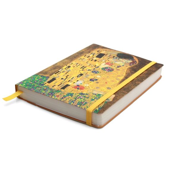 Дневник-мотиватор недатированный Густав Климт "Поцелуй" 21201-KR в книжном переплете | Зображення 2