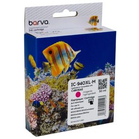 Картридж Barva HP 940XL (C4908AE) 1400 c, Magenta (IC-940XL-M)