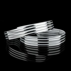 Декоративная лента DS-R480-08-4S к светильникам DEL-R-20-42-4 DIY и SML-R20-80-DIY(4 сереб полоски)