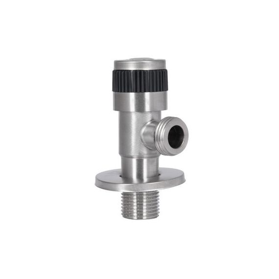 Кран кутовий Thermo Alliance Standart 1/2"НН неірж., з керам. буксий TAS345W1515SS | Зображення 2