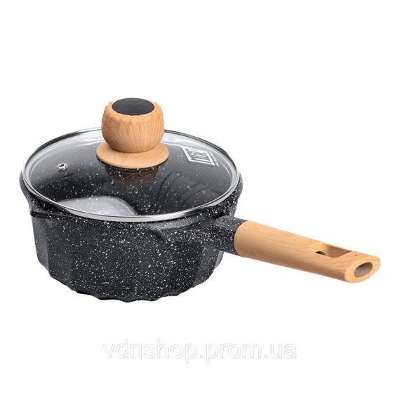 Сотейник з антипригарним покриттям 2,9 л з товстим дном Ø 18 см HP-4-431B | Зображення 1