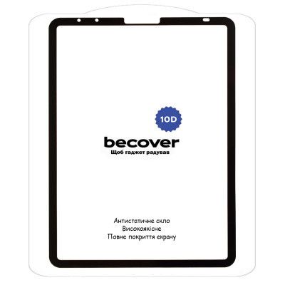 Стекло защитное BeCover 10D Apple iPad Air 10.9 2020/2022 Black (710575) | Зображення 1
