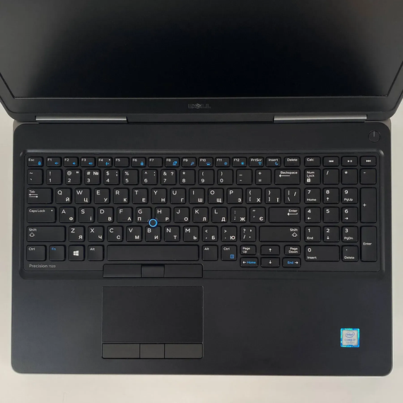 Мобильная рабочая станция Dell Precision 7520 / 15.6" (1920x1080) IPS / Intel Core i7-7700HQ (4 (8) ядра по 2.8 - 3.8 GHz) / 16 GB DDR4 / 128 GB SSD + 500 GB HDD / nVidia Quadro M1200, 4 GB GDDR5, 256-bit / WebCam / HDMI б/у + Подарок Беспроводная мышь | Зображення 2